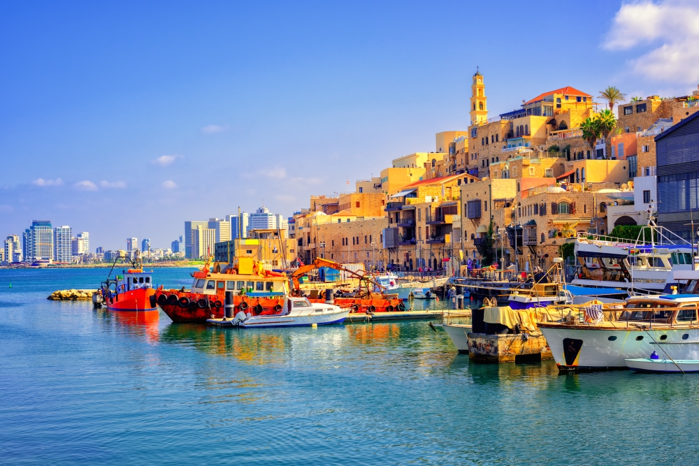 Staré město a přístav Jaffa v Izraeli