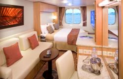 Celebrity Solstice - Celebrity Cruises - vnější kajuta s oknem na lodi