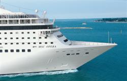 MSC Opera - MSC Cruises - příď lodi
