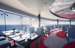 MSC Divina - MSC Cruises - restaurace a panoramatický výhled ven 