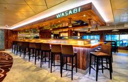 Norwegian Getaway - Norwegian Cruise Lines - japonská kuchyně a Wasabi Sushi Bar na lodi