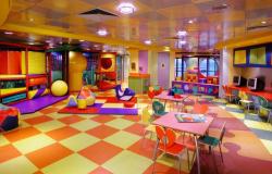 Norwegian Dawn - Norwegian Cruise Lines - interiér dětského centra na lodi