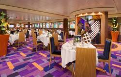 Norwegian Jewel - Norwegian Cruise Lines - restaurace na lodi s uměleckými obrazy