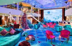 Norwegian Pearl - Norwegian Cruise Lines - moderní ztvárnění interiéru lodi