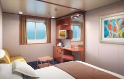 Norwegian Sun - Norwegian Cruise Lines - vnější kajuta s oknem