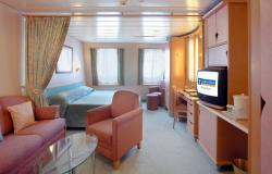 Explorer of the Seas - Royal Caribbean International - vnitřek kajuty