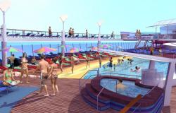 Oasis of the Seas - Royal Caribbean International - bazén na horní palubě
