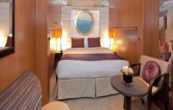 Costa neoRomantica - Costa Cruises - vnejší kajuta na lodi s výhledem na moře